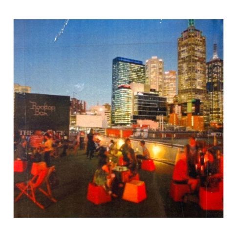 Hire MELBOURNE ROOFTOP BAR Backdrop Hire 2.3mW x 2.4mH
